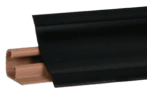 плинтус для столешниц 20*20*3,0 м Черный матовый 901/1905MRK 120-1910 (BL33-056)