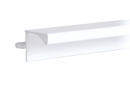 BRD RP052W.1/000/4100 врезной профиль L 4100мм ГОЛА БАЛАНС белый