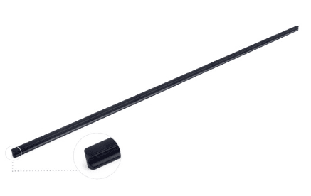 BRD RS065BL.4/960 ручка-скоба 960 мм ВОЛНА черный матовый