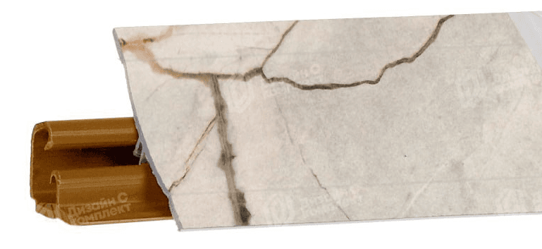 KORNER плинтус для столешниц 20*20*3000мм, LB-231-114 "Азул" (фур-ра 6013)