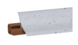 KORNER плинтус для столешниц 20*20*3000мм, LB-231-6082 "Белая искра глянец" SALE