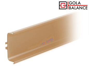 BRD RP050SG.1/000/4100 ручка-профиль С 4100мм ГОЛА БАЛАНС сатиновое золото