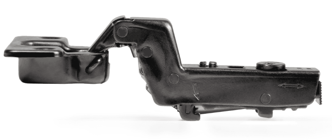 BRD H306C02 Петля вкладная НEO с эксцентриком, с дов. чёрный никель (без планки) (снято) SALE