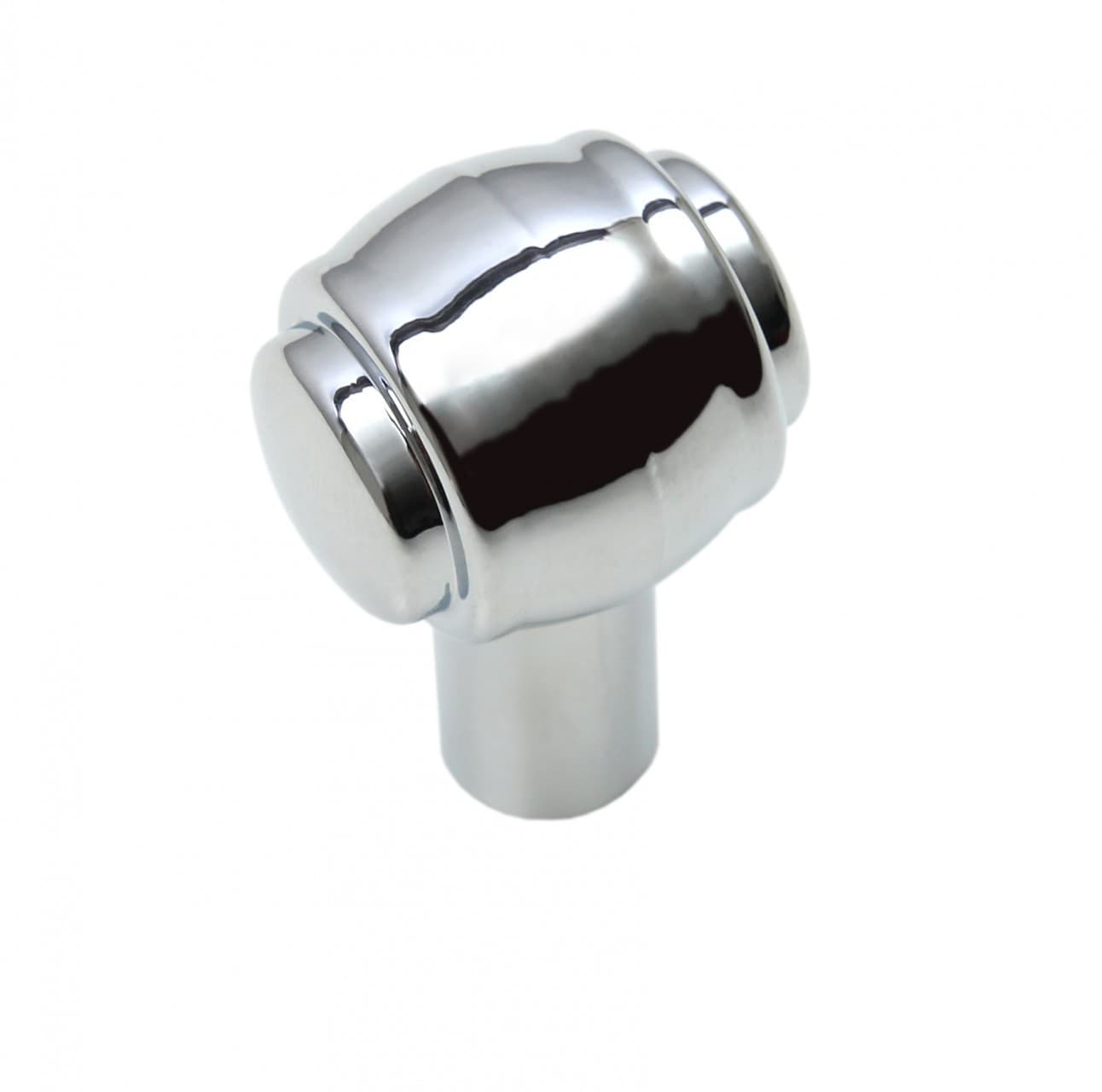 BRD RC019CP.4 ручка кнопка БАМБУК хром полированный (заказ)