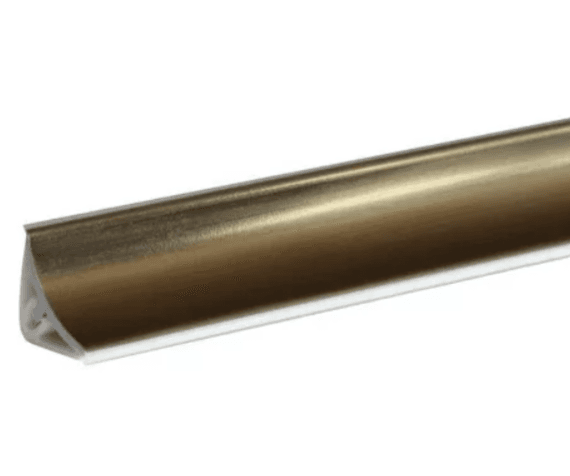KORNER мини-бортик для столешниц 15*15*3000мм, LB-15 Хром 20-15-0-612 (углы 612) (заказ)