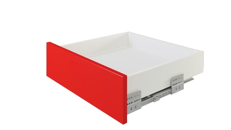 BRD SB38W.1/500 Комплект СТАРТ ПУШ+СОФТ 86мм (от нажатия + плавное закрывание), белый