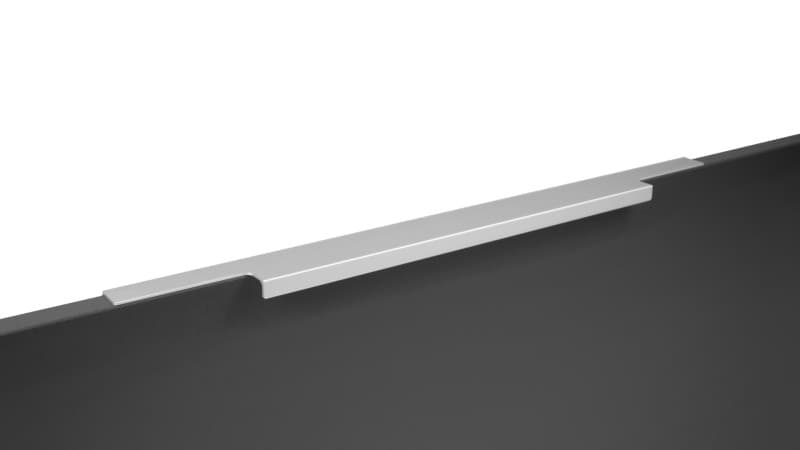 BRD RT809SC.1 ручка торцевая 600 мм РЭЙ сатиновый хром