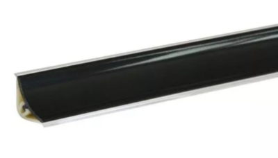 KORNER мини-бортик для столешниц 15*15*3000мм, LB-15 Черный 20-15-0-619