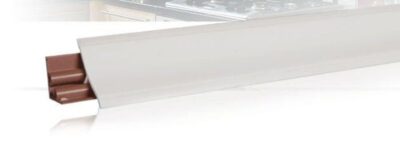 KORNER плинтус для столешниц 20*20*3000мм, LB-231-600 "Белый" (фур-ра 600)