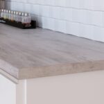 Столешница КЕДР МК 3000*600*38мм 1 группа - Стромболи серый - Stromboli grey 7351/S