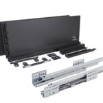 BRD SB21GRPH.1/500 Комплект СТАРТ 199мм soft-closing (плавное закрывание), графит