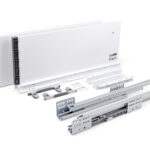 BRD SB21W.1/500 Комплект СТАРТ 199мм soft-closing (плавное закрывание), белый