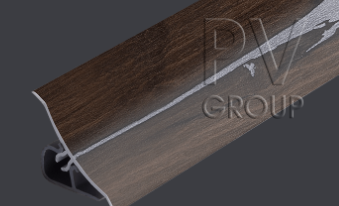 плинтус для столешниц 20*20*3,0 м Дуб флагстаф темный MRK 120-1129