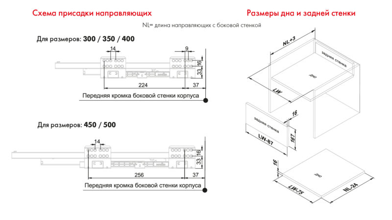 BRD SB20W.1/350 Комплект СТАРТ 167мм soft-closing (плавное закрывание), белый