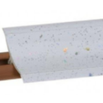 KORNER плинтус для столешниц 20*20*3000мм, LB-231-6082 "Белая искра глянец"(заказ)